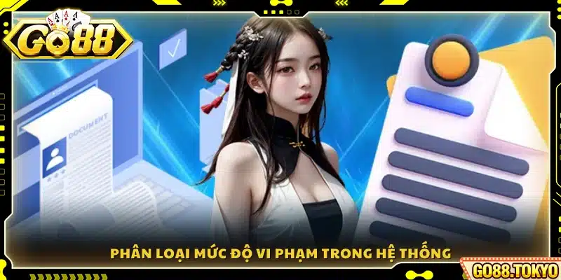 Hệ thống xác định và xử lý vi phạm theo từng mức độ